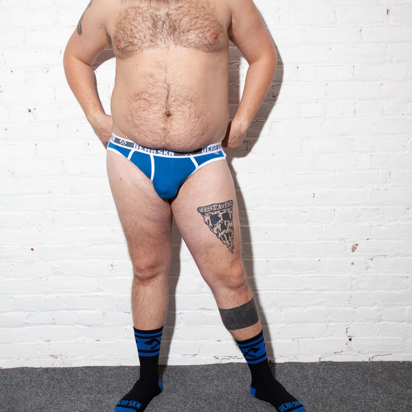 Bear Skn Jock Strap - Blueberry Lights