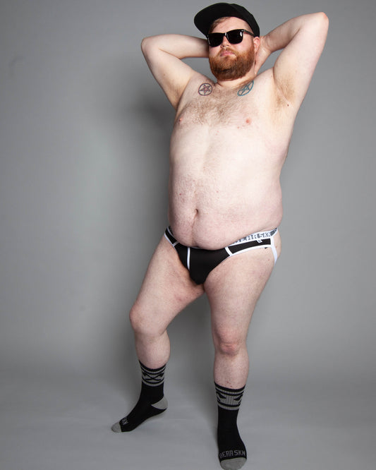 Bear Skn Jock Strap - Blackberry Lights