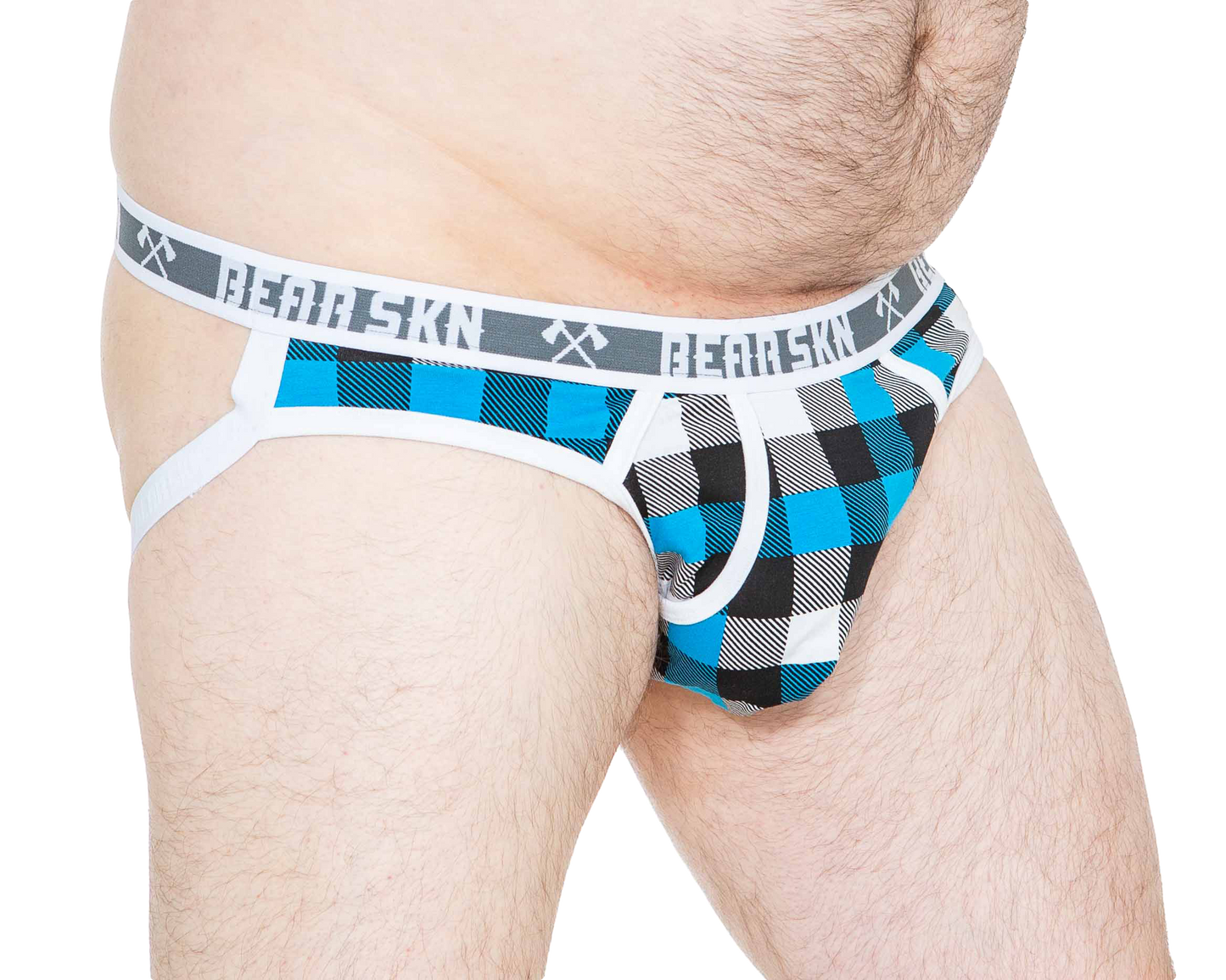 Bear Skn Jock Strap - Ice Blue Backwoods