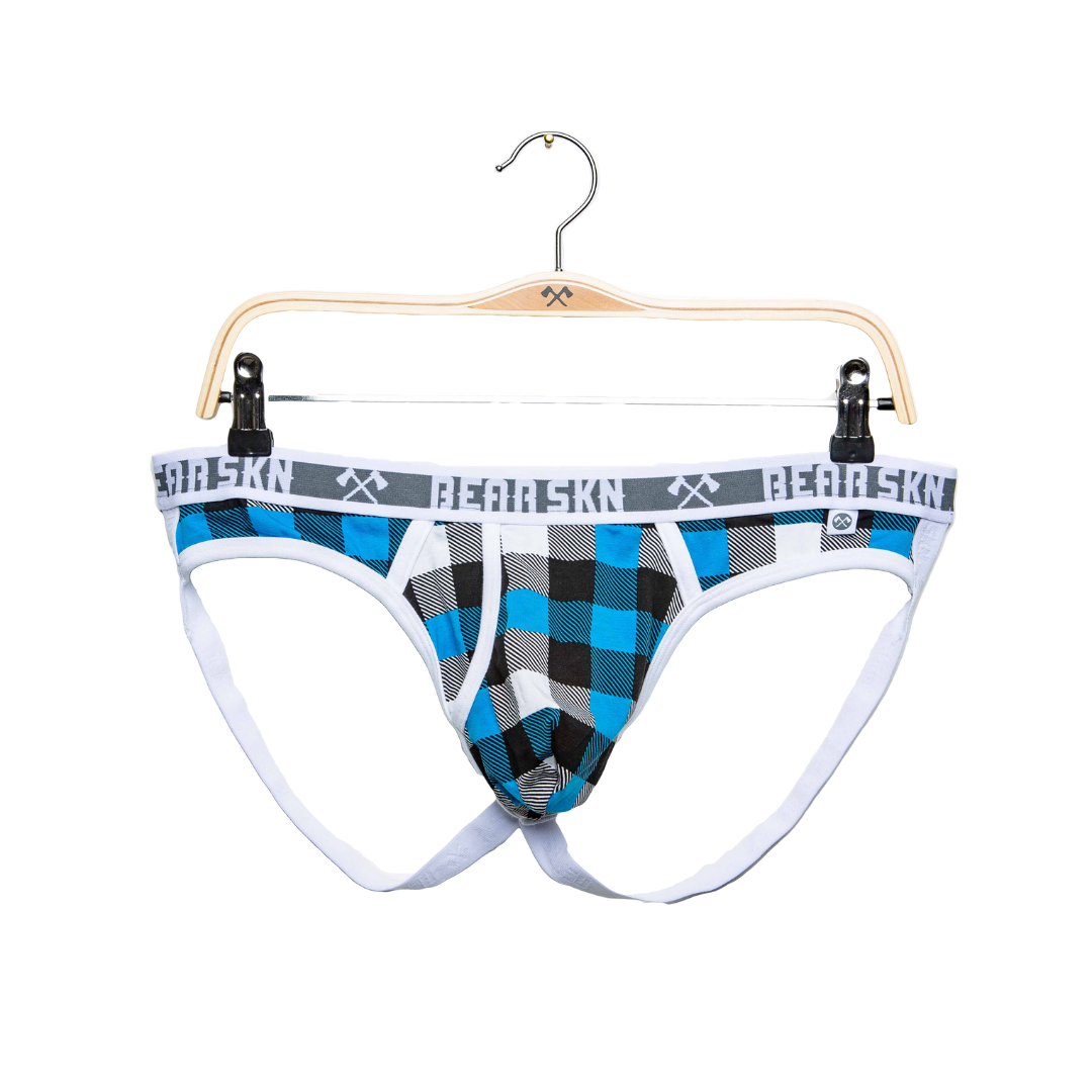 Bear Skn Jock Strap - Ice Blue Backwoods