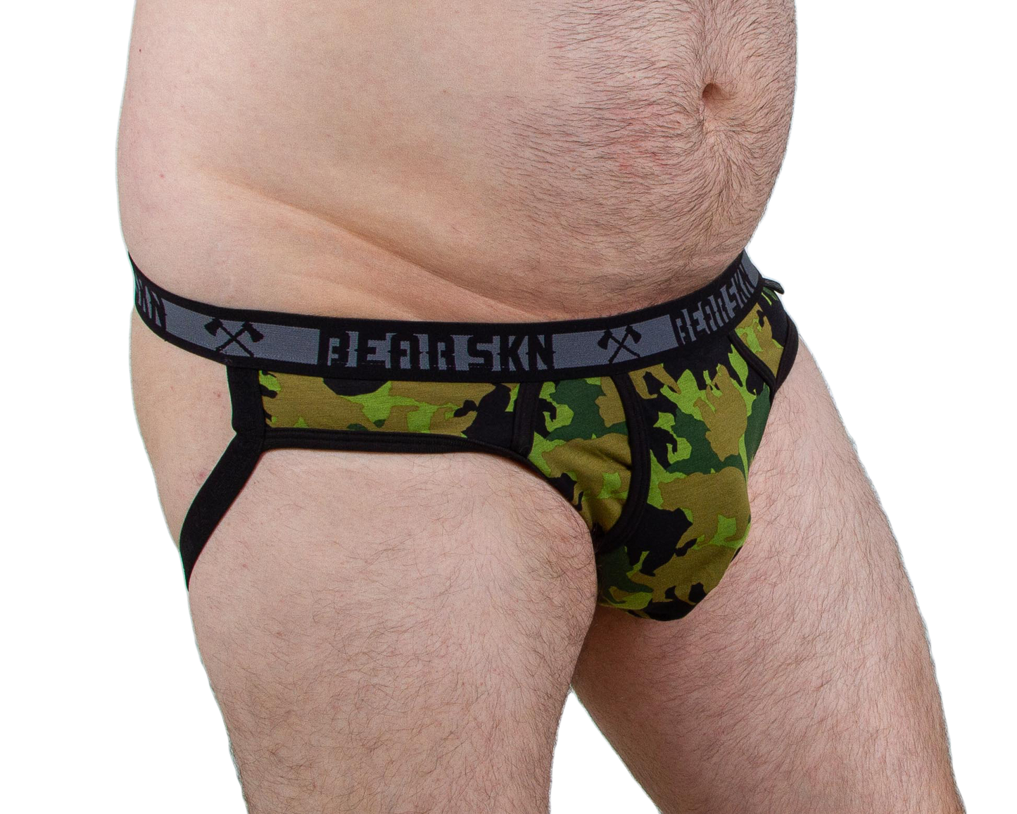 Bear Skn Jock Strap - Woodland Bear Hunter