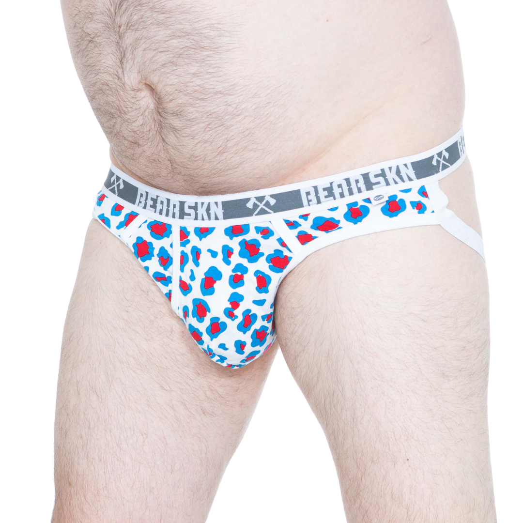 Bear Skn Jock Strap - R&B Leopard