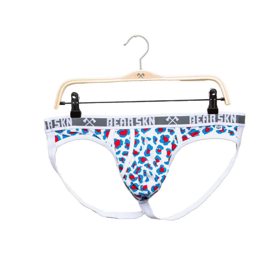 Bear Skn Jock Strap - R&B Leopard