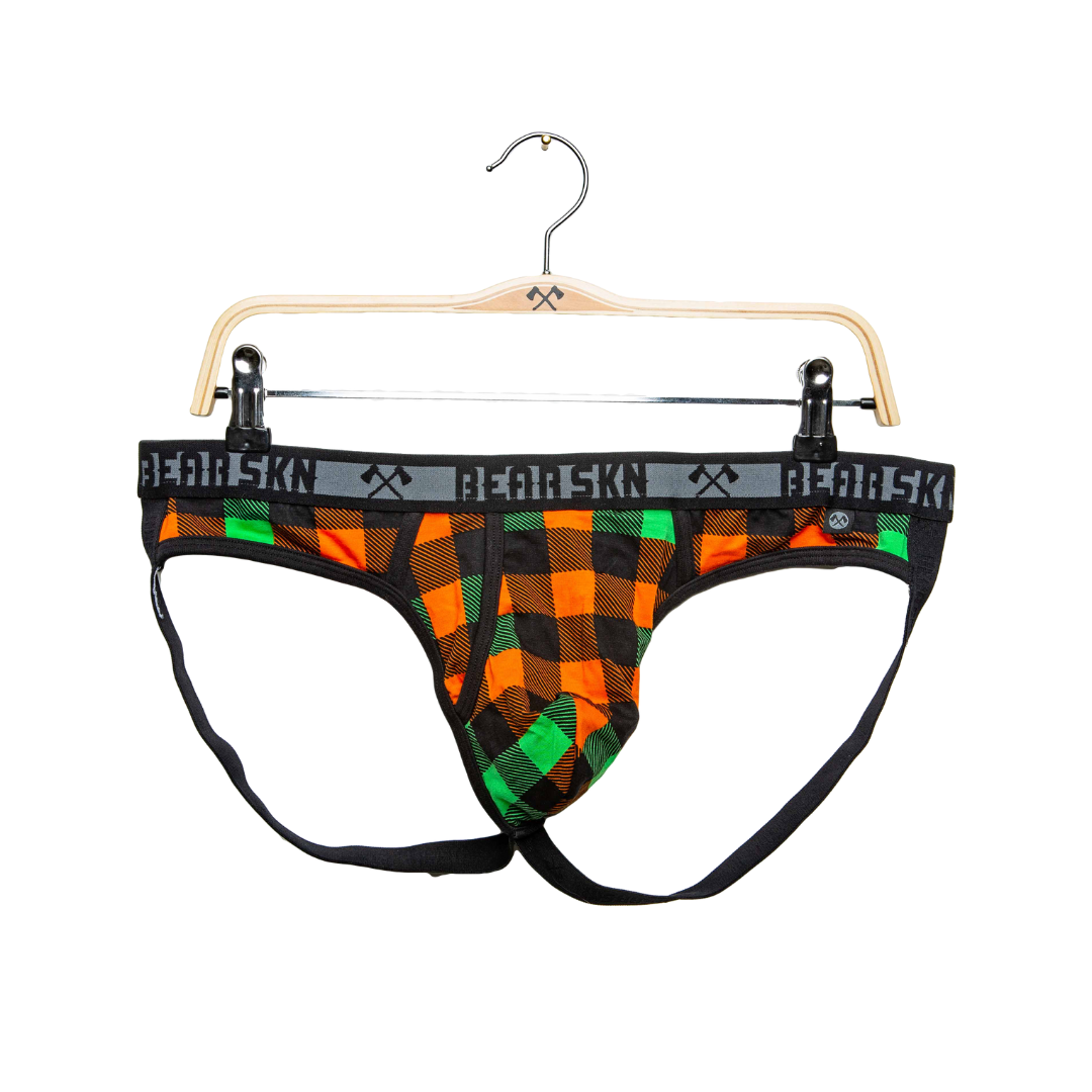 Bear Skn Jock Strap - Orange Grove Brunch Backwoods