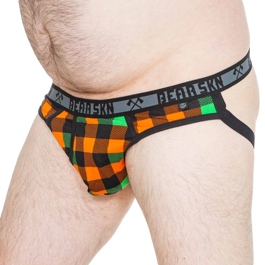 Bear Skn Jock Strap - Orange Grove Brunch Backwoods