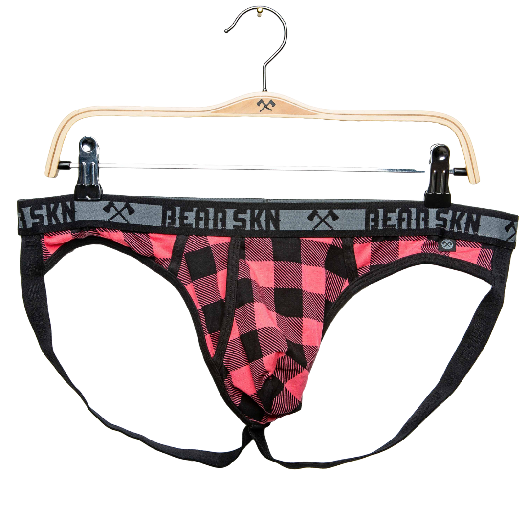 Bear Skn Jock Strap - Bearbie Pink Backwoods