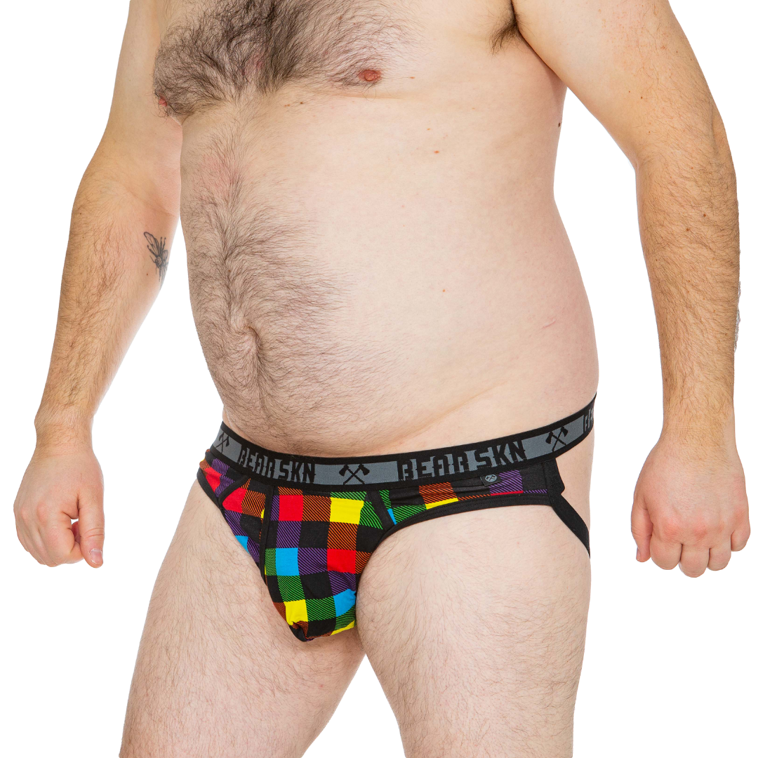 Bear Skn Jock Strap - Pride Backwoods 3.0