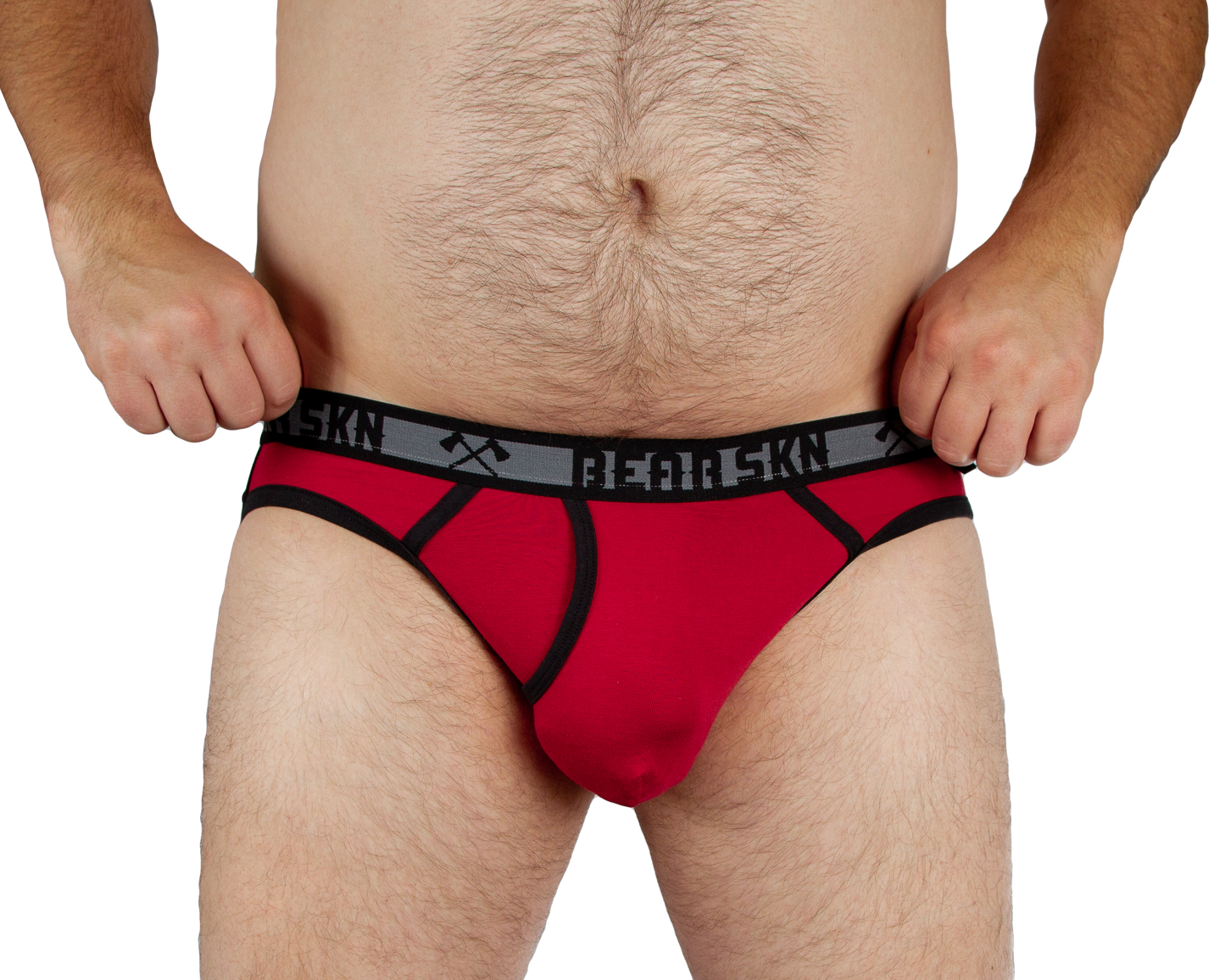 Bear Skn Jock Strap - Raspberry