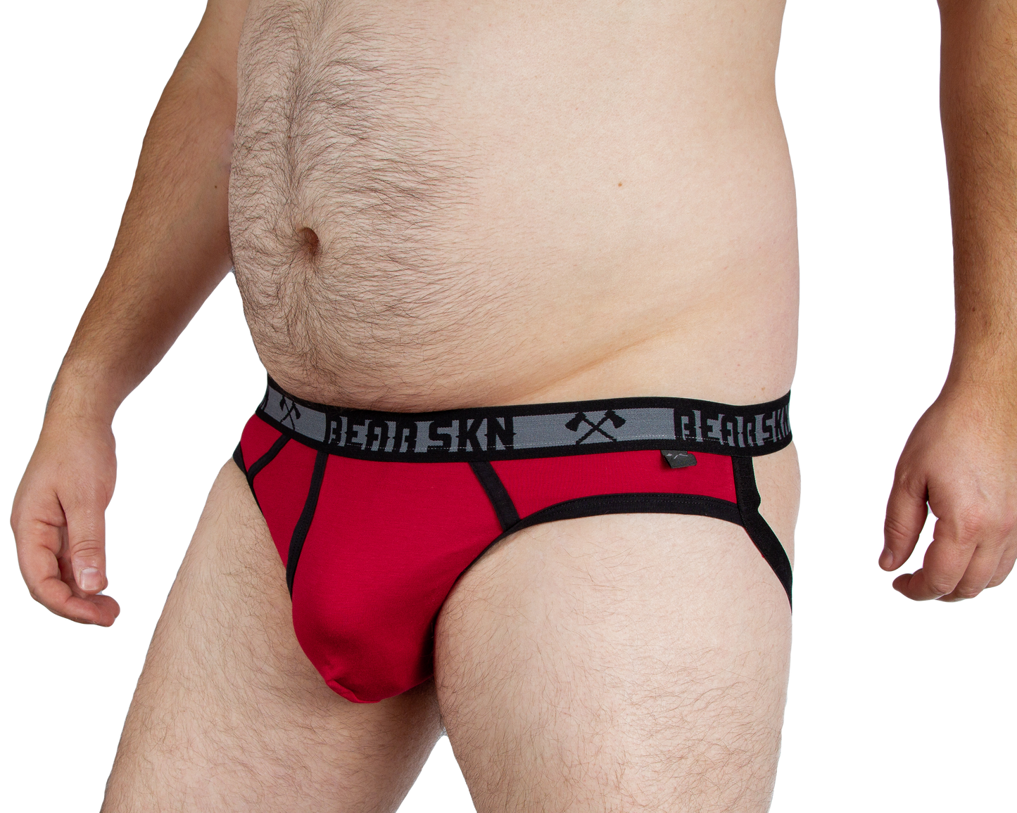 Bear Skn Jock Strap - Raspberry