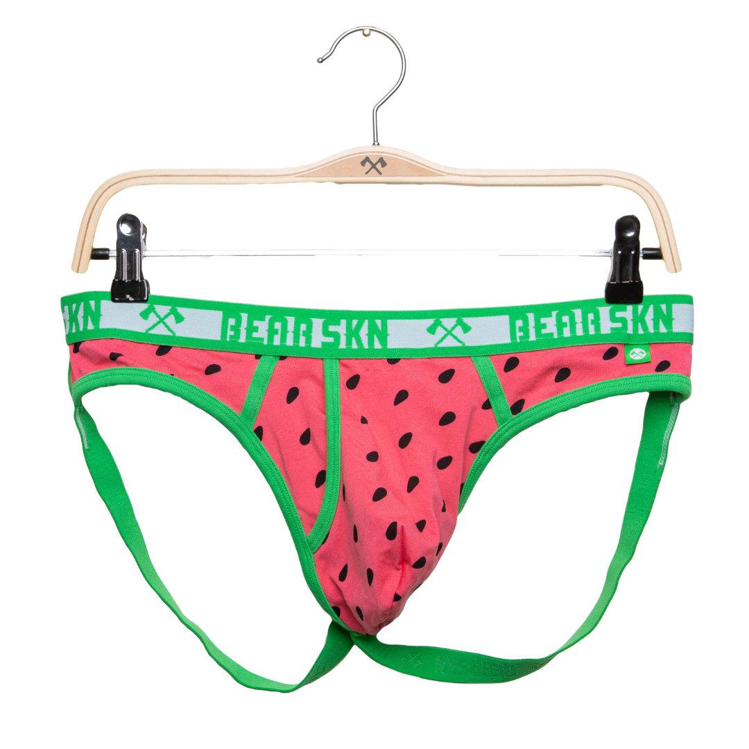 Bear Skn Jock Strap - Watermelon